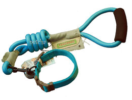 Halsband en riem set van Touchdog