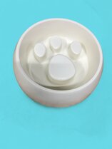 Anti-schrok voerbak voor honden 