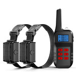 Trainingshalsband & Blafband OHS 660 bereik 600m statisch vibratie en geluid 2 honden Trainingshalsband & Blafband OHS 660 bereik 600m statisch vibratie en geluid 2 honden