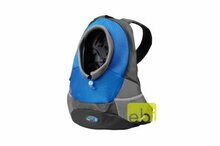 Crazy Paws backpack - Blauw verstelbaar kijkgat!